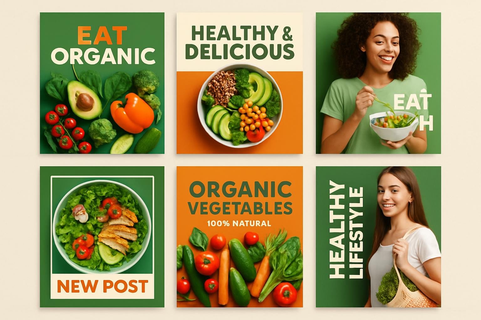 Campanha viral para marca de alimentos orgânicos.